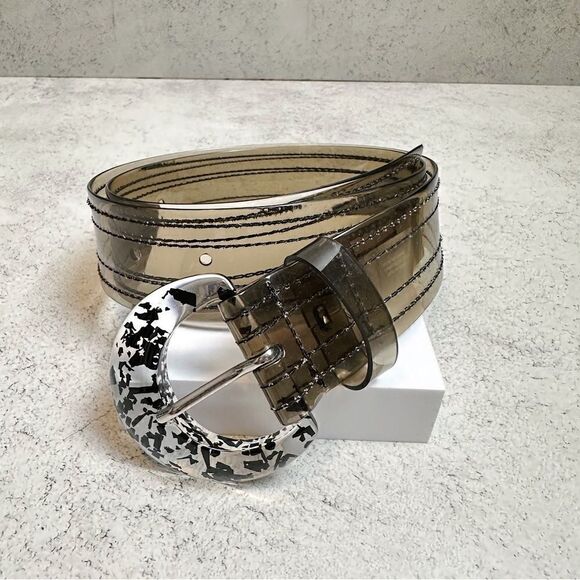 ᴇᴜᴄ ᴜᴏ ᴄʟᴇᴀʀ ᴘʟᴀꜱᴛɪᴄ 80ꜱ ɪɴꜱᴘɪʀᴇᴅ ʙᴇʟᴛ - Picture 3 of 11